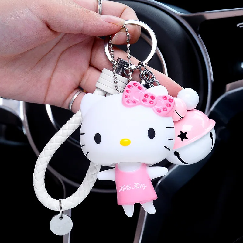 Популярные Мультяшные брелки Hello Kitty куклы KT Cat очаровательные сумки для женщин и