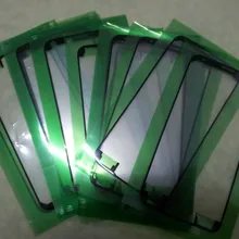 500 шт./лот, Передняя рамка Рамки плиты клей Наклейки для Samsung S5 G900F g900h g900v g900t, DHL