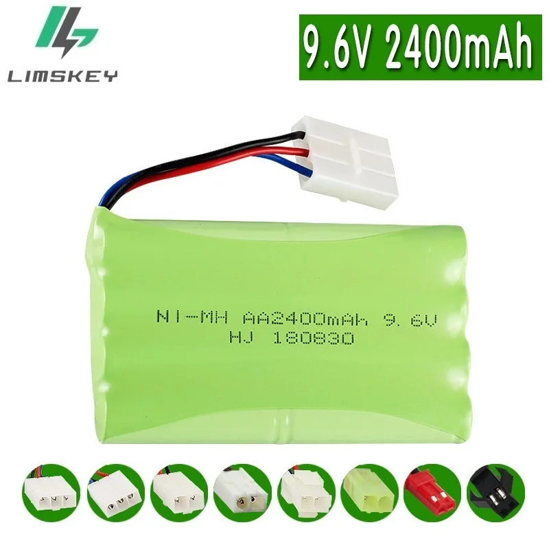 9,6 V 2400mAh дистанционный аккумулятор Controul для радиоуправляемых электронных игрушечных автомобилей 8* AA NiMh батарея Группа оборудования безопасности 9,6 v батарея