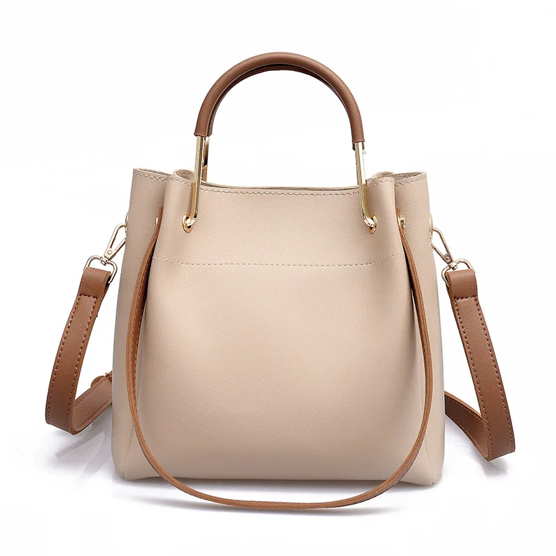 

Package women 2018 summer new fashion Joker single shoulder women's bag Korean version slung bucket bag portable bag tide