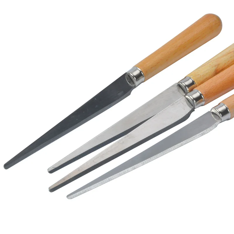 

Wooden Handle Craft Art Tools Pottery Fetling Knife for Pottery Sculpting Ceramic Polymer Clay Carving Modeling