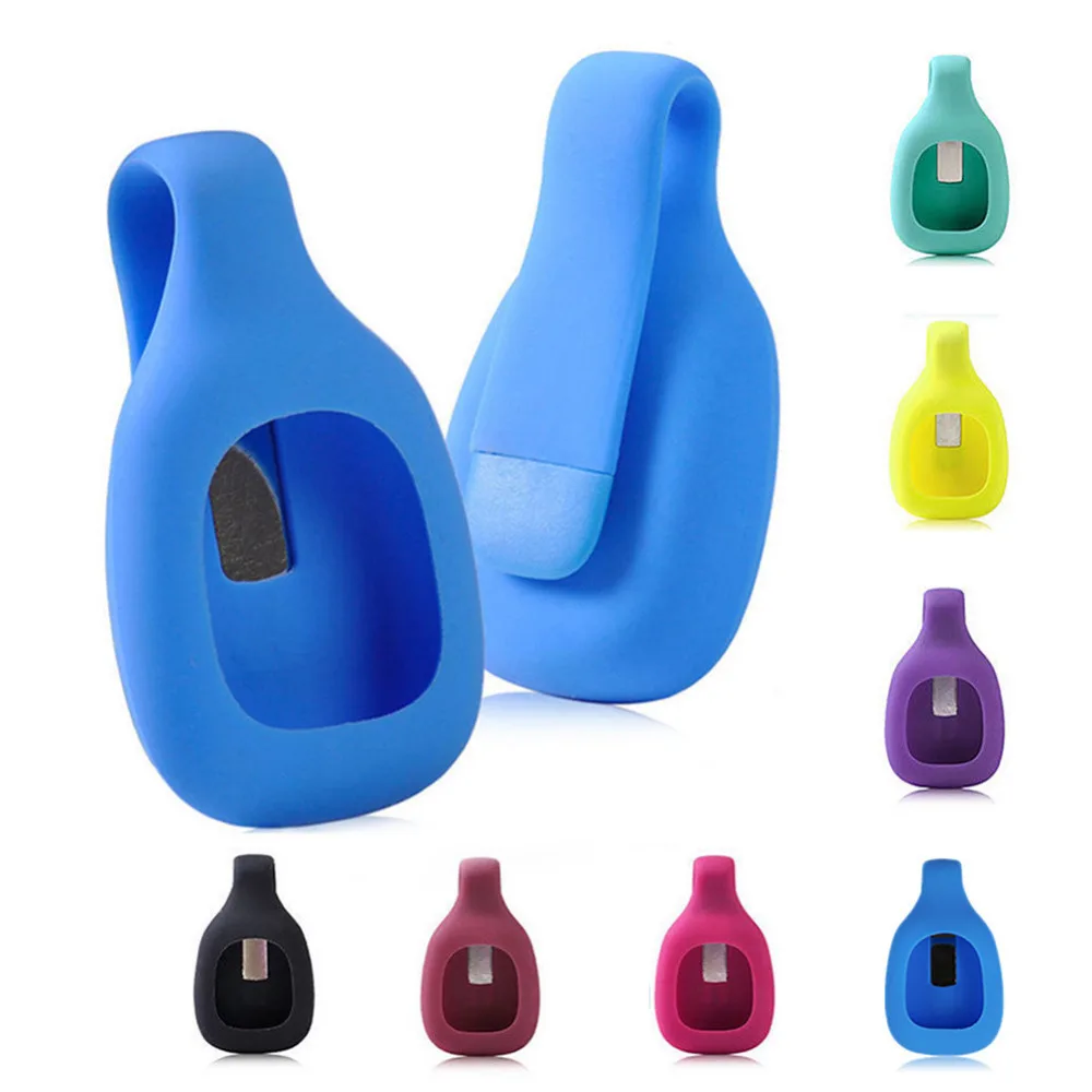 

New Sport Colorful Replacement Silicon Rubber Clip Case Cover Holder Pouch for Fitbit Zip Activity Tracker hot sale