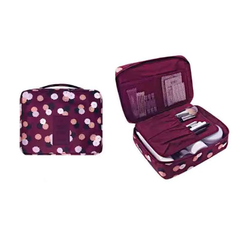 

Waterproof Cosmetic Bag Large Women Travel Toiletry Makeup Bag Storage Wash handBag Multifunctional Organizer travel bag