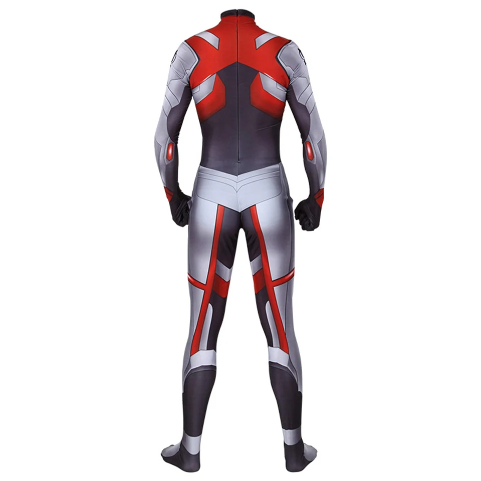 Avengers Endgame Cosplay Costumes Avengers 4 3D Quantum Realm Superhero Captain America Tights Marvel Bodysuit Suit Jumpsuits