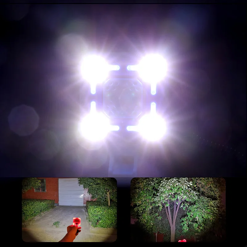 2 in 1 Bicycle Bell Bike Light USB Charging 120db MTB Road Bike Front Handlebar Electronic Horn Waterproof Cycling Lamp PA0117 (2)
