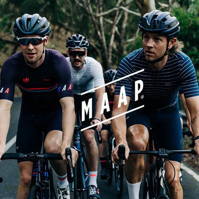 US $15.39 MAAP 2019  Nationals Pro Cycling Jersey Men Air mesh sleeve short shirt MTB M flag sport wear Ice b