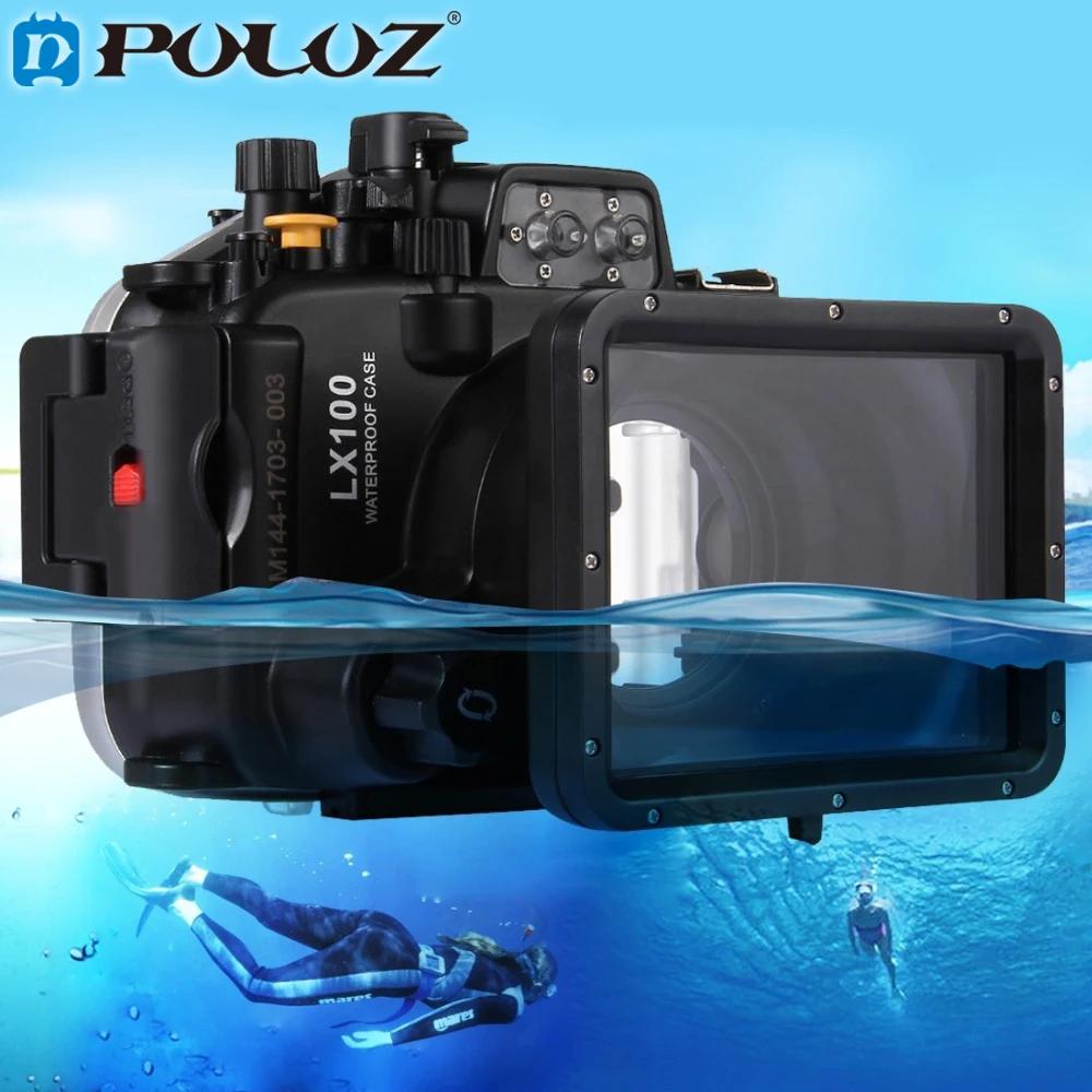 PULUZ 40m 128inch 130ft Underwater Swimming Diving Case Waterproof