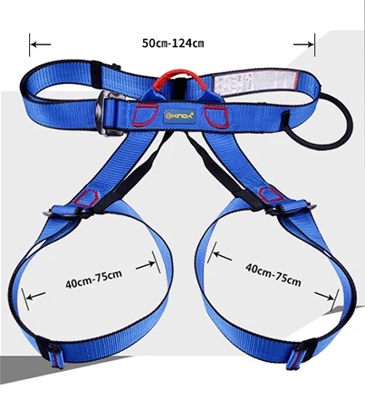 Outdoor Climbing Harness Bust Seat Belt Professional Rock Climbing Mountaineering Belt Safety Harness Rappelling Equipment