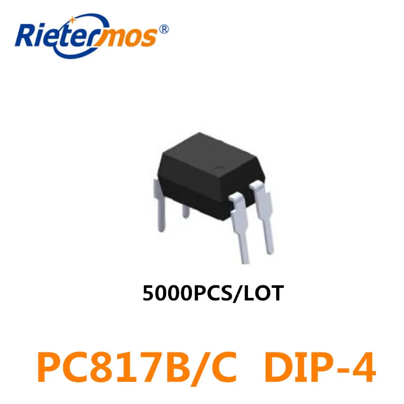 5000 шт. PC817C PC817B PC817 EL817C EL817B GTZ817C GTZ817B DIP4 817 сделано в Китае | Электроника