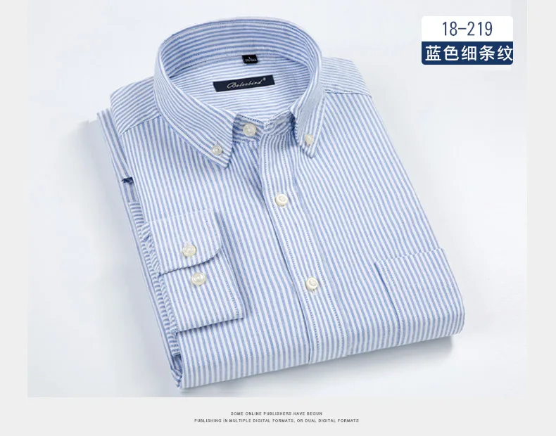 Мужская рубашка размера плюс 5XL 6XL 7XL 8XL, хлопок, Оксфорд, чистый цвет, в полоску, саржа, деловая, повседневная, с длинным рукавом, синяя, белая, серая