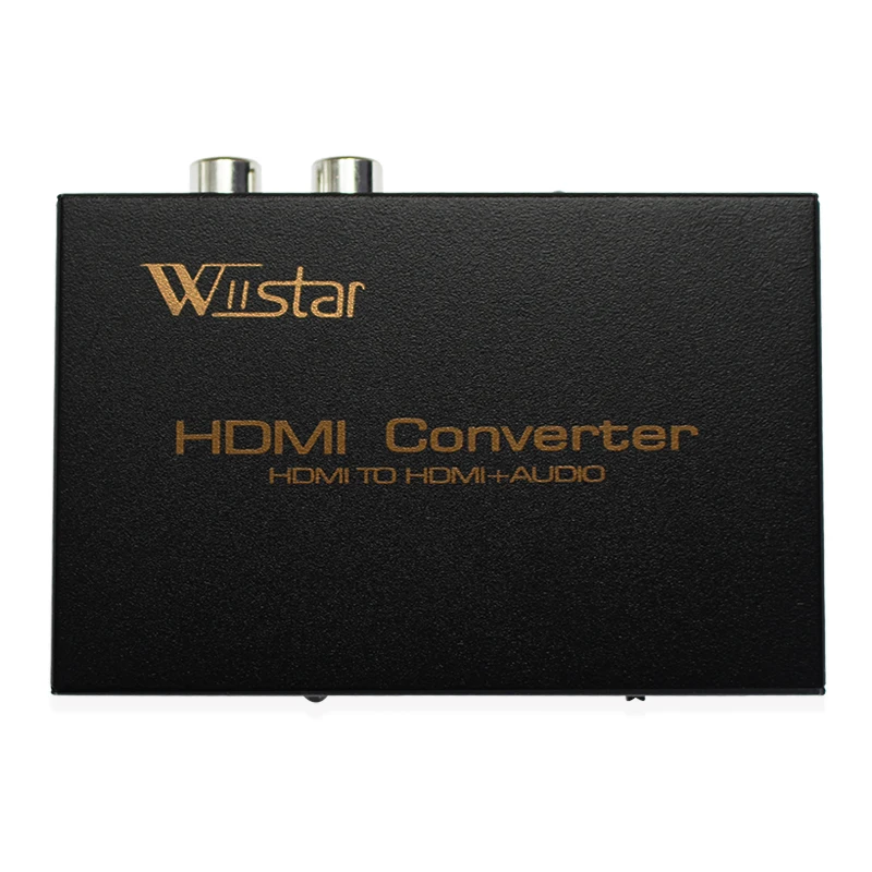 Wiistar 1080P HDMI к Оптический SPDIF + RCA L/R аудио экстрактор конвертер Suppport 5 1 видео