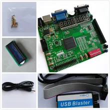 A-C4E10 EP4CE10E22C8N+ USB BLASTER+LCD1602 altera fpga board altera board altera fpga development board