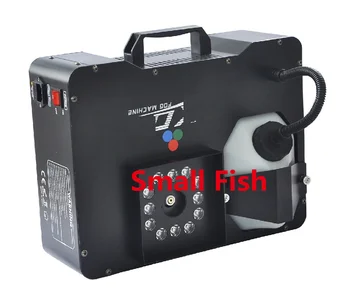 

Free Shipping 1500W LED Fog Machine Pyro Vertical Smoke Machine/Professional Fogger For Stage Equipment Wireless Remote control