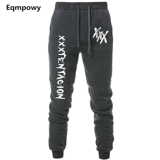 New Rapper Xxxtentacion Pants Summer Fall Casual Trousers Straight Pants Sweatpants Harem Pants Cartoon Mens Jogger Pants