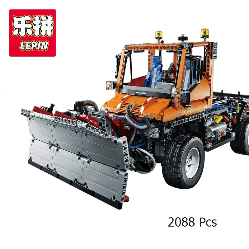 

LEPIN 20019 Technic Series The Truck U400 Model Building Kits Blocks Bricks Compatible with Lego 8110 2088 Pcs