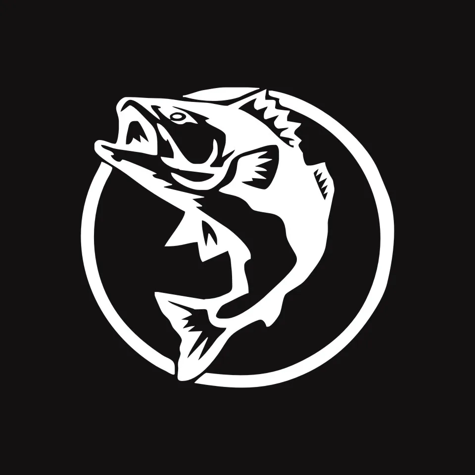 Cunymagos Fishing Hunting Sports Fish Animal Car Sticker Window Decoration Vinyl Decal Motorcycle Sticker Car Styling 13 (4)