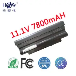 HSW 9 ячеек J1KND 451-11510 9tcxn 451-11510 Аккумулятор для ноутбука Dell Inspiron 13R N3010 14R N4010 15R N5010 17R N7010 M501