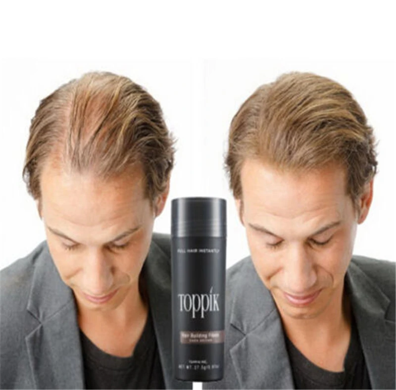 

Toppik Hair Building Fibers Thickening Hair Growth Fibers 27.5g Black 9 COLORS Instant Wig Regrowth Powders Hair Loss Product