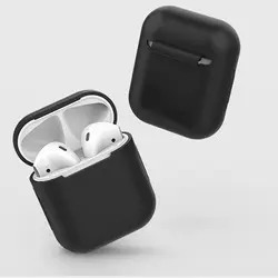 ТПУ силиконовый Беспроводной наушники Bluetooth чехол для AirPods Защитная крышка аксессуары для кожи для Apple Airpods зарядки Box Coque