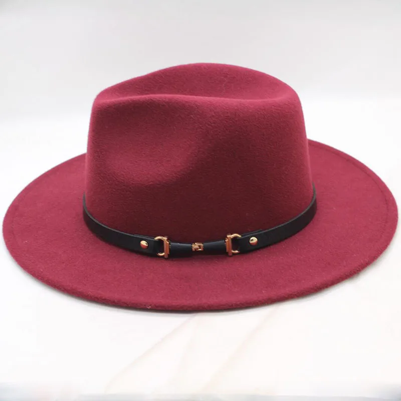 Chapeu Feutre Дизайнерская Женская Шляпа Fedora Для Laday с широкими полями Sombreros, джазовая церковная Кепка, Панама, Шляпа Fedora