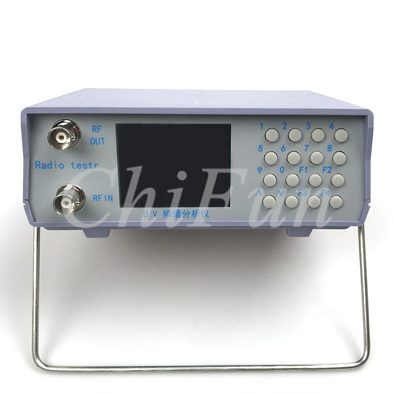 

Freeshipping U/V UHF VHF Dual Band Spectrum Analyzer Simple spectrum analyzer with w/Tracking Source 136-173MHz / 400-470MHz