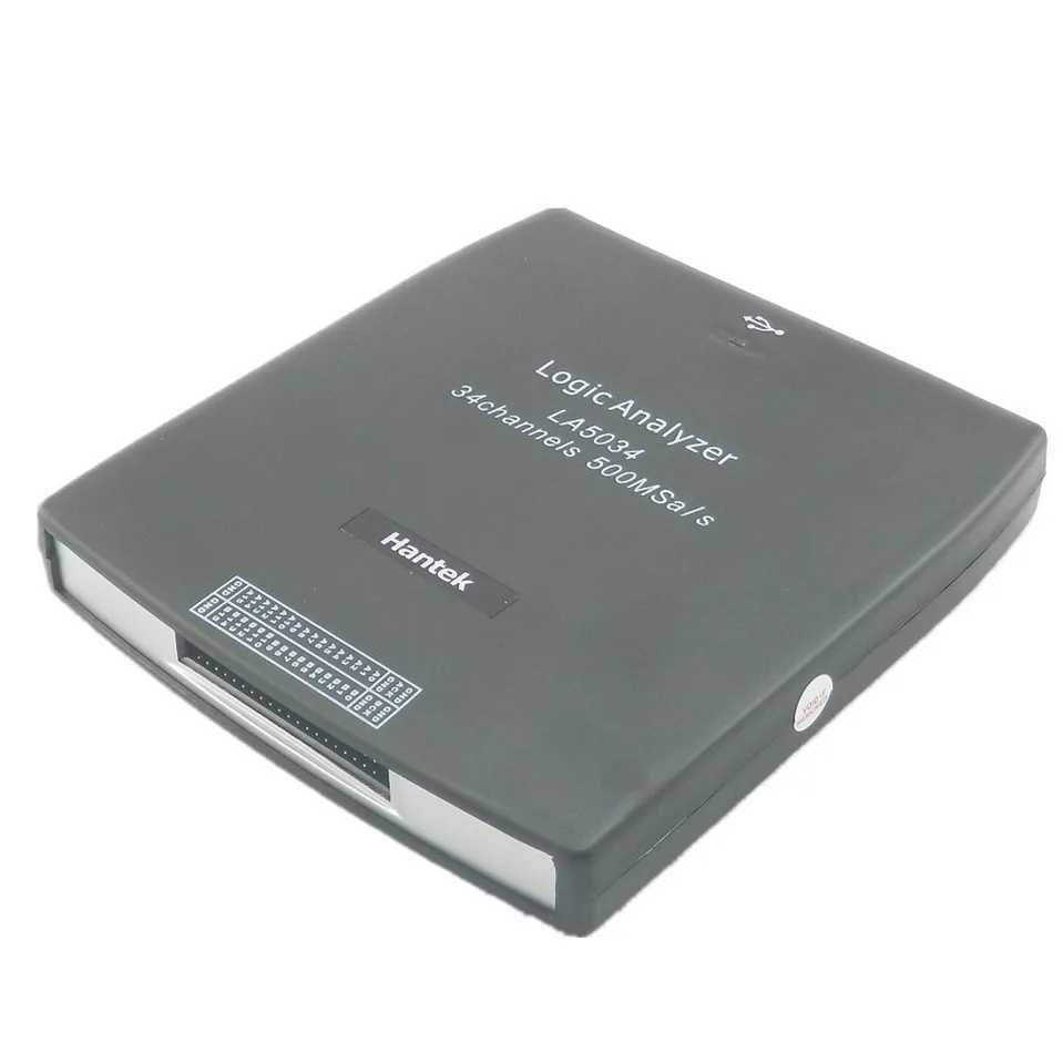 

Frequency Counter LA-5034 PC-Based USB 34Channels Logic Analyzer Max. 150MHz Input Bandwidth 500MHz Sample Rate Built-in 250MHz
