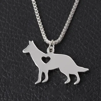 

9 Style German Shepherd Dog Necklaces Sterling Silver Pet German Shepherd Necklace Best Friend Necklace Dog Breed Jewelry