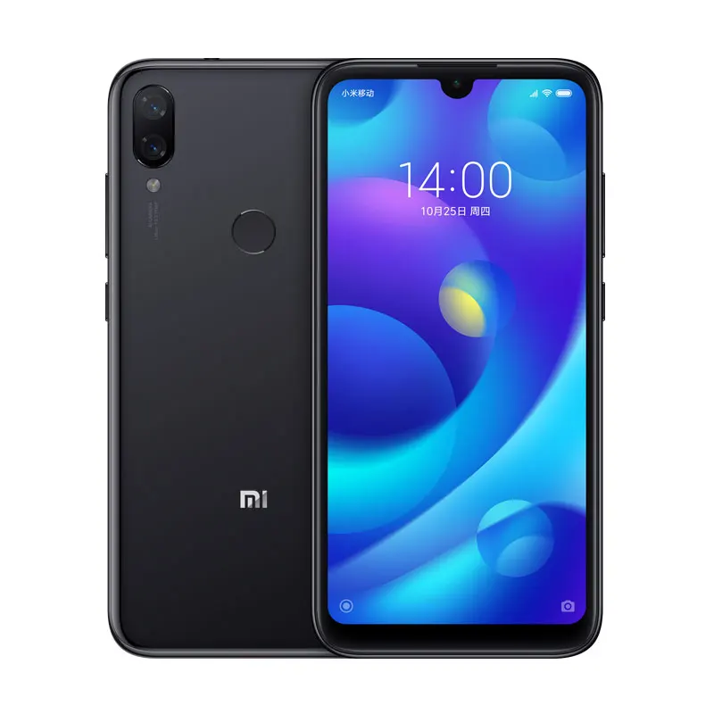 Xiaomi Mi Play 6 ГБ 128 Гб Смартфон MTK Helio P35 Восьмиядерный телефон 5,8" 19:9 полноэкранный двойной 12 Мп+ 2 МП AI камера