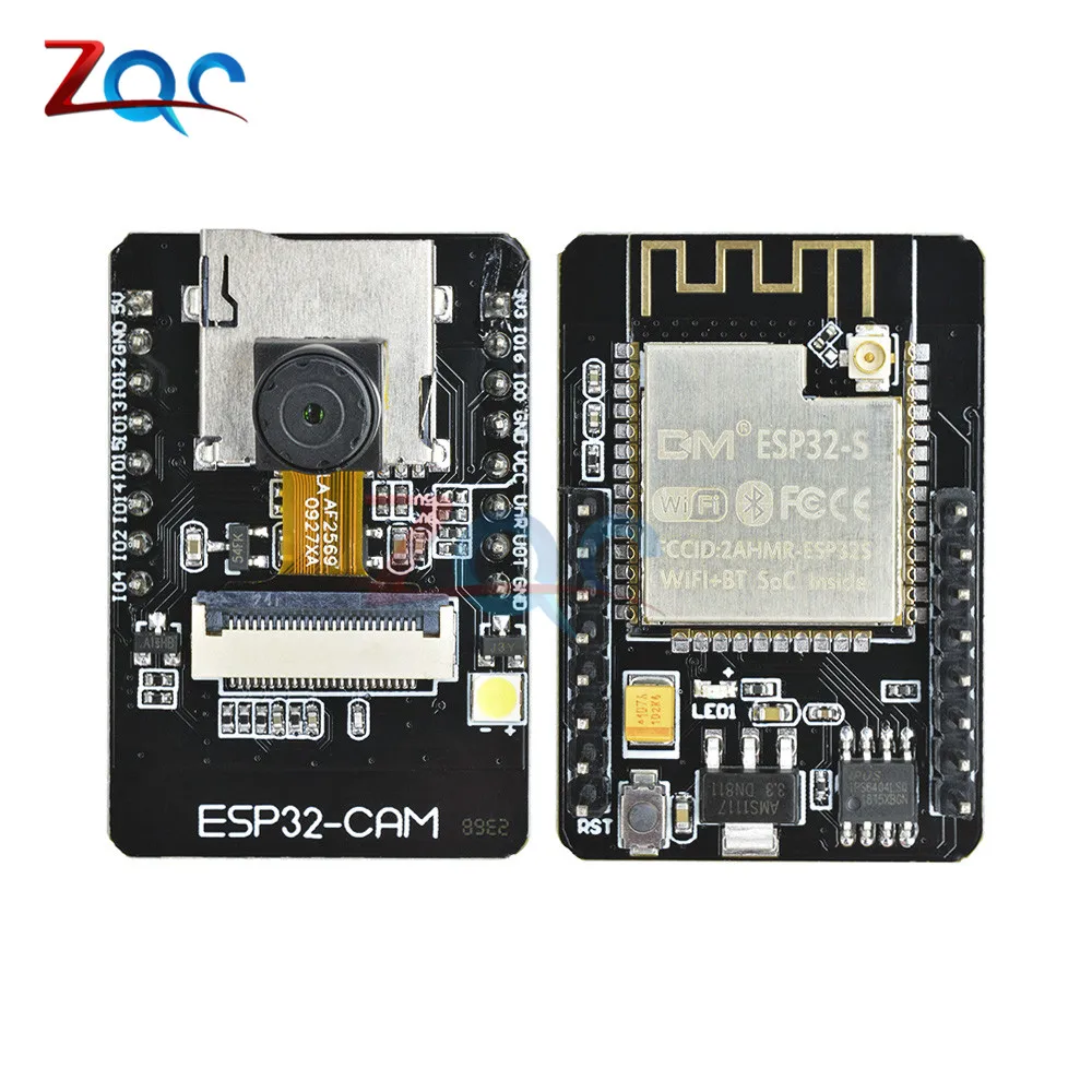 ESP32-CAM модуль Wi-Fi ESP32-S серийныйl wi-fi ESP32 CAM макетная плата 5V Bluetooth с OV2640 Камера модуль 32-битный Процессор 240 МГц