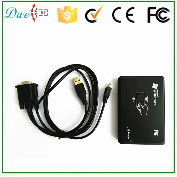 Free shipping 5V ISO14443A 13.56mhz rs232 rfid reader read