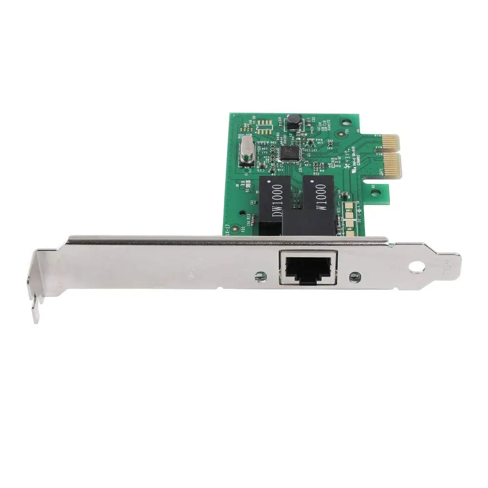 PCI Express Gigabit Ethernet сетевой карты 10/100/1000 Мбит/с PCIe RJ45 сетевой адаптер карты контроллера для настольных ПК