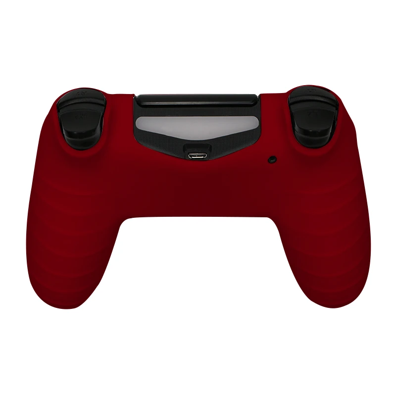 Для PS4 контроллер геймпад Камуфляжный Силиконовый Чехол резиновый чехол Защитный для Playstation 4 джойстик со светодиодным светильник
