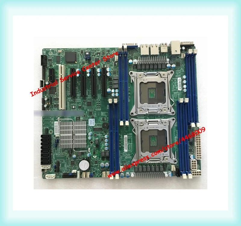 

X9DRL-iF supports E5-2600 V2 CPU DDR3 memory with remote dual network card