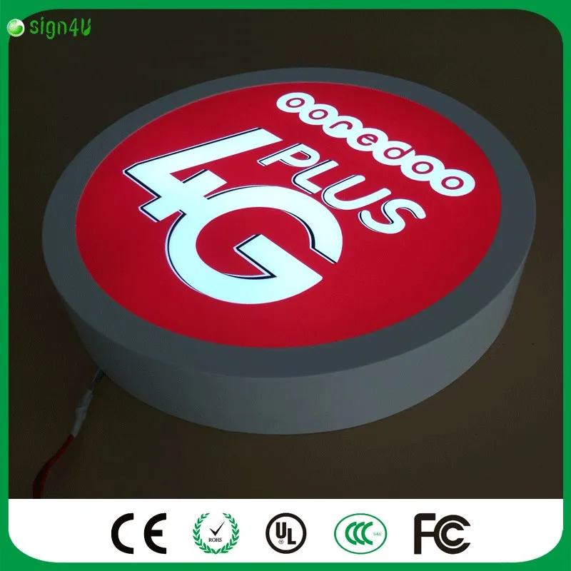 custom led sign box stainless steel sign light boxin LED Modules from