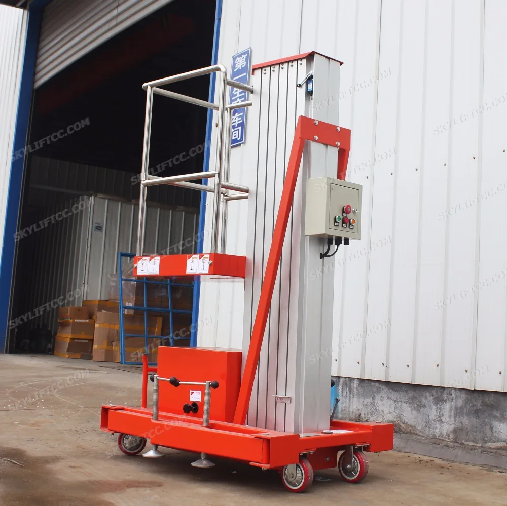 Hydraulic Single Mast Personal Lift Elevator For Home Use