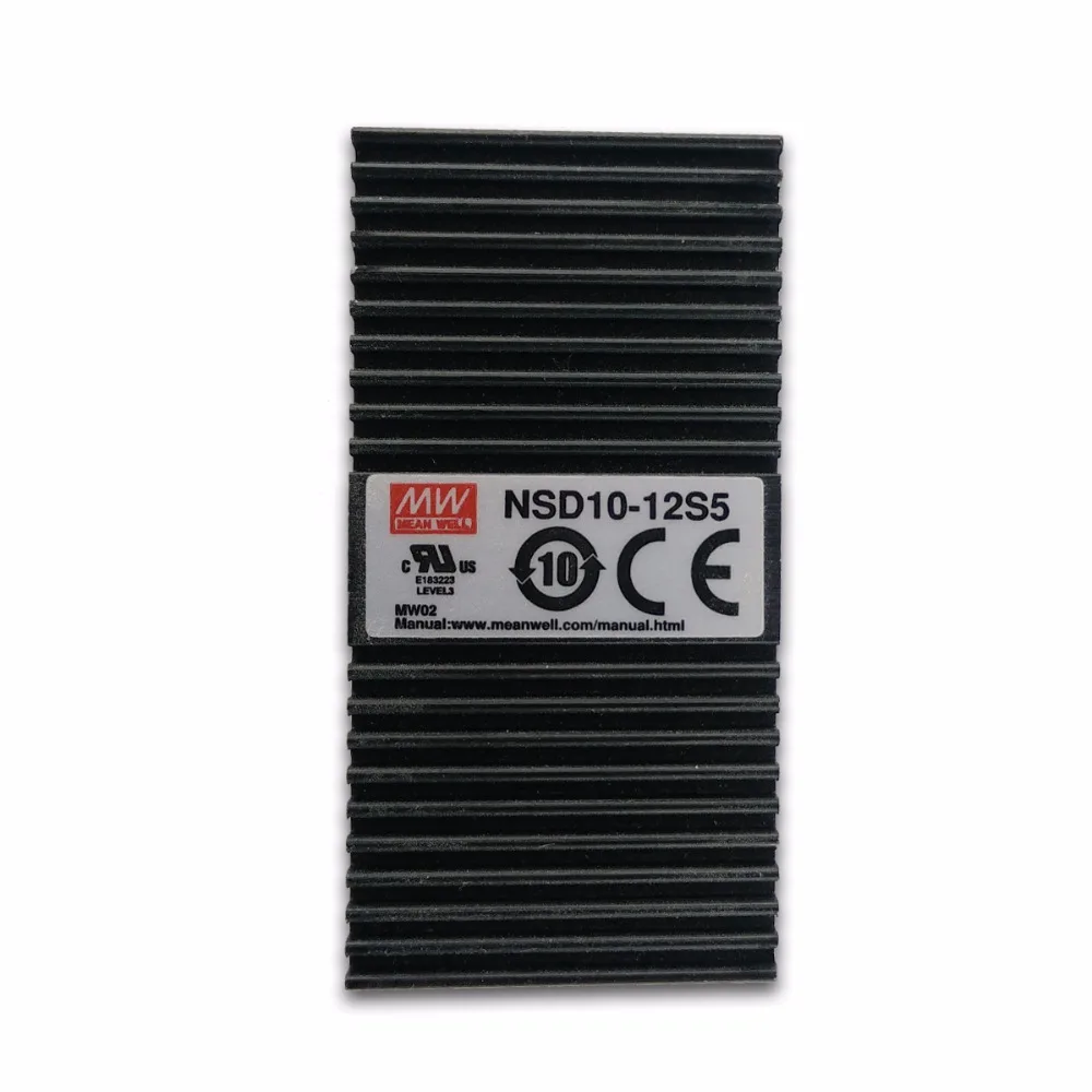 

Original Meanwell isolated dc dc converter NSD10-12S9 9V 1.1A 9.9W Single output mean well Power Supply