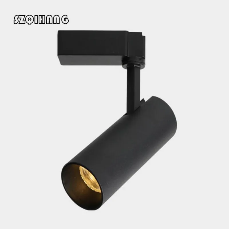 

Hight Lighting COB 20W 30W Led Track light aluminum Ceiling Rail Track lighting Spot Rail Spotlights AC110V AC220V Free Shipping