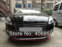 ABS Chrome Front Grille Around Trim Racing Grills Trim For 2011 2012 Peugeot 508