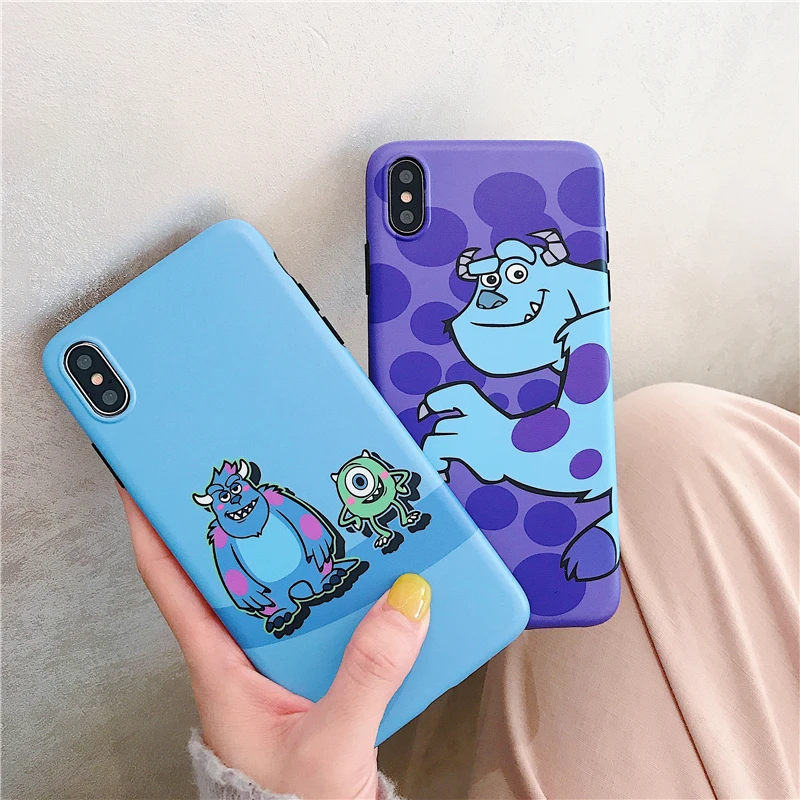 Para Iphone Xr De Dibujos Animados Sullivan Sr Q Exfoliante Suave Caso Funda Trasera Bonita Universidad Monstruos Para Iphone Xs Max X 7 7 P 6 6sp 8 8 Plus Fundas Ajustadas Aliexpress