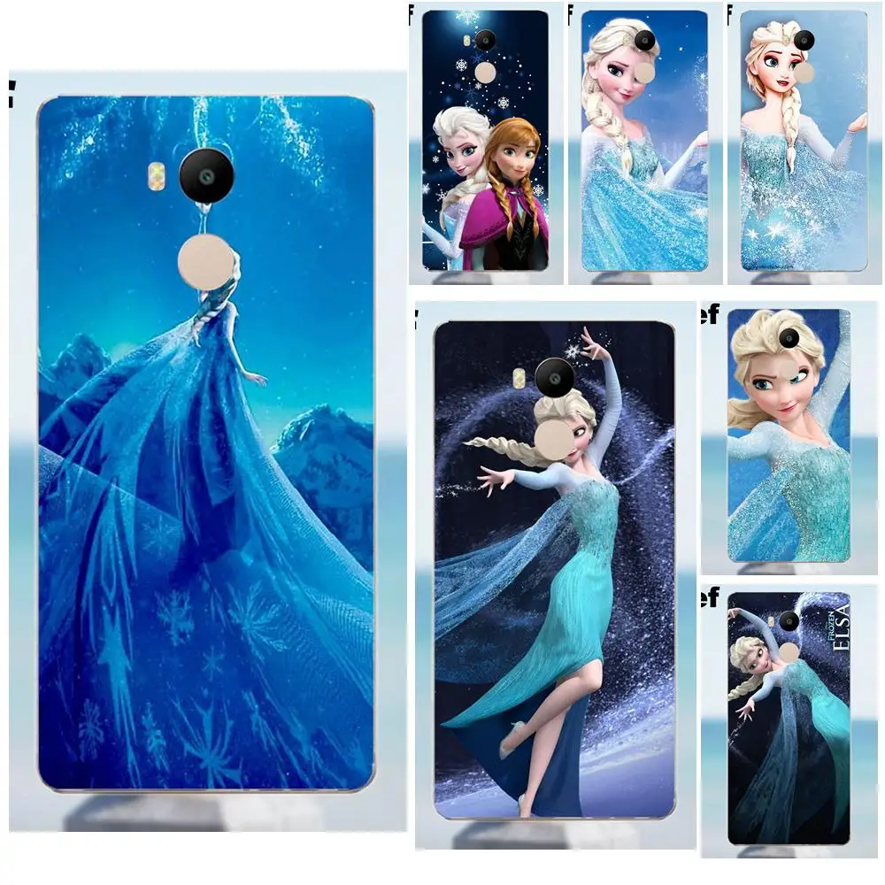 Suef для Xiaomi Redmi 4 3 3S Pro Mi3 Mi4 Mi4i Mi4C Mi5 Mi5S Mi Max Note 2 TPU чехол телефона Elsa | Мобильные