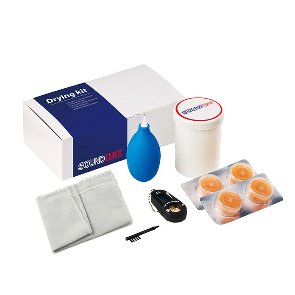 Hearing Aid Drying kit Multi function Drying Set Drying Capsules