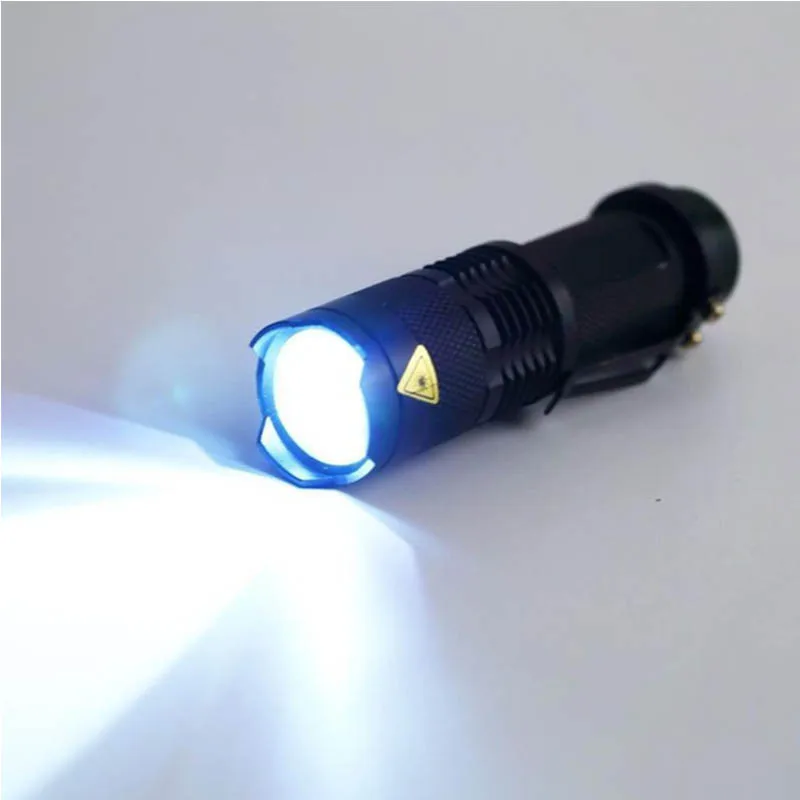 new yunmai 6pc Wholesale Dropshipping Portable Mini Penlight Q5 2000LM LED Flashlight Torch Pocket Light Waterproof Lantern - Испускаемый цвет: G