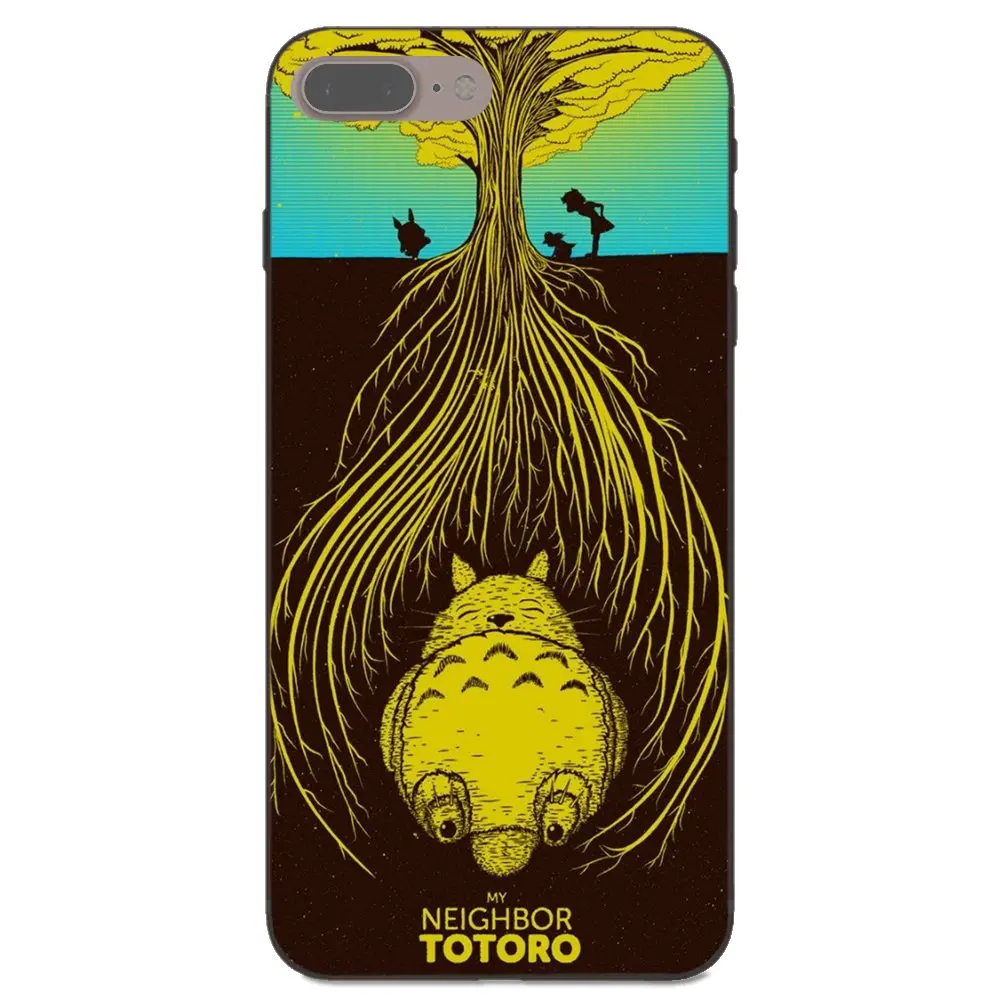 Мягкие чехлы для телефонов чехол Totoro Mononoke Studio Ghibli Anime Samsung Galaxy A3 A5 A6 A6s A7 A8 A9 Star Plus 2016