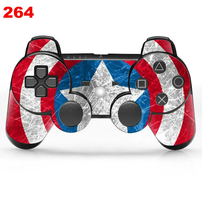 1 Piece Vinyl Decal Skin Stickers for PS3 controller Cover Skinsin