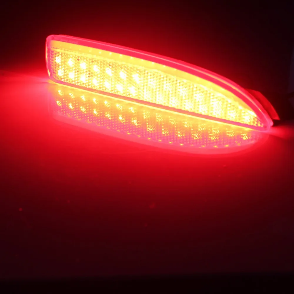 ANGRONG 2 шт. Светодиодный отражатель заднего бампера стоп-светильник для Mazda 6 Atenza GJ 2013-up(CA240