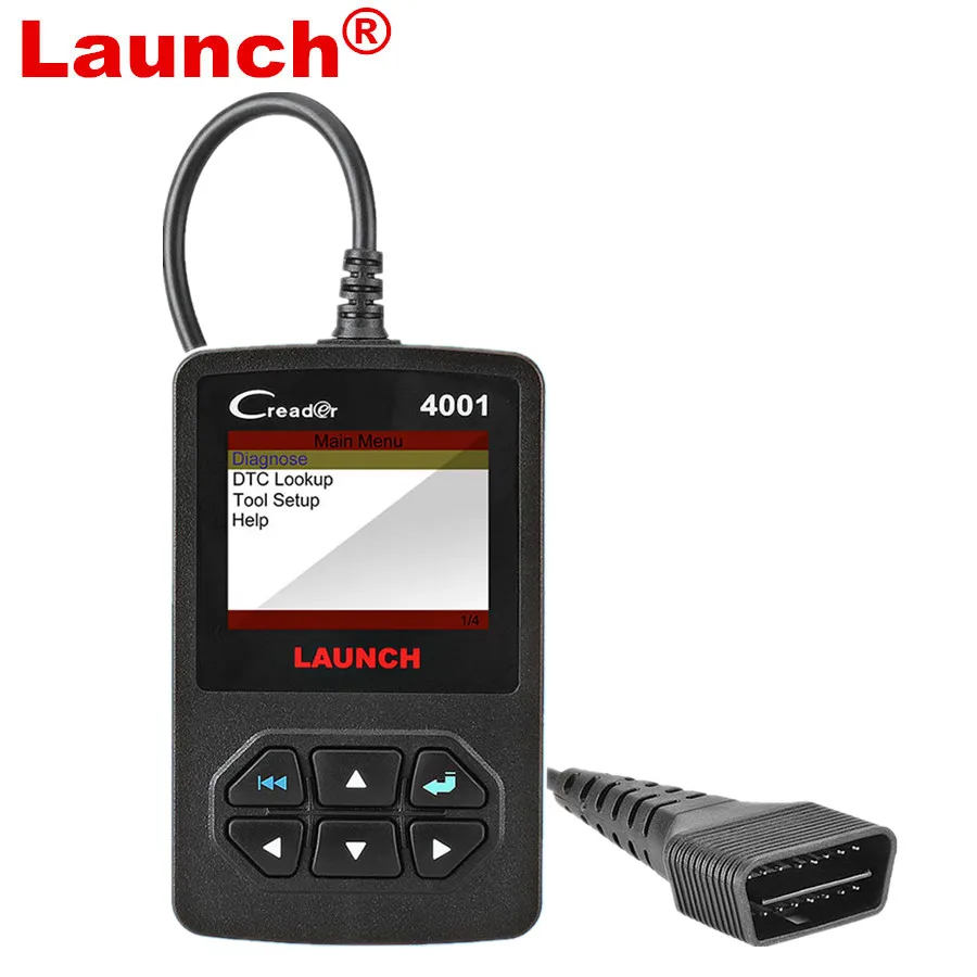 

Launch DIY CReader 4001 OBDII/EOBD Auto Diagnostic Scan Tool Code Reader Launch CReader4001