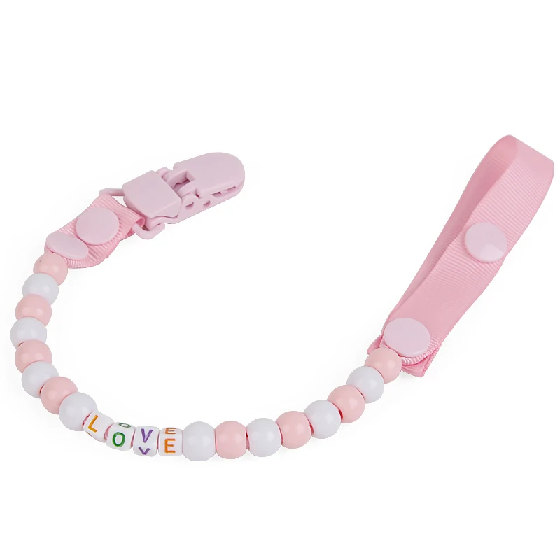 

Personalized DIY-Baby Pacifier Clip Pearls Clip Soother Chain Clips Nipple Holders Nipple Nipple Pacifier Chupete Clip for Kids