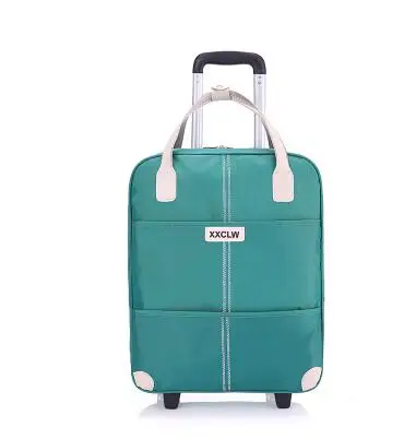 Женская дорожная сумка для багажа на колесиках, дорожная сумка на колесиках, чемодан, дорожная сумка на колесиках с сумочкой для багажа, дорожная сумка на колесиках - Цвет: 20 Inch