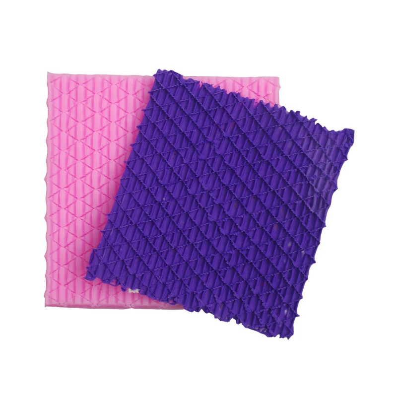 

New stuffed toy doll socks knitted sweater texture silicone mat fondant Lace Cake Molds,Mould For Kitchen Baking Decorating Tool