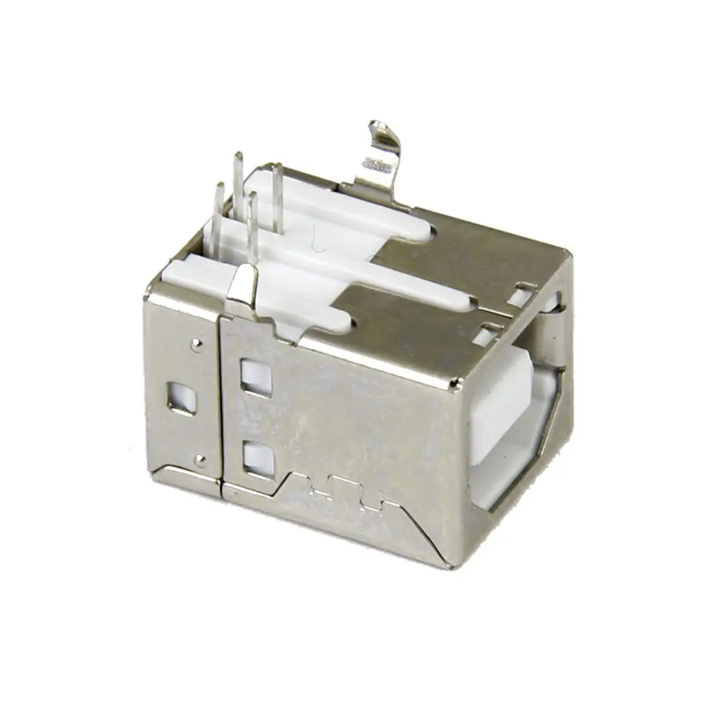 TOP Lot of 6pcs Replacement USB Connector socket Type B Female Right Angle | Электроника